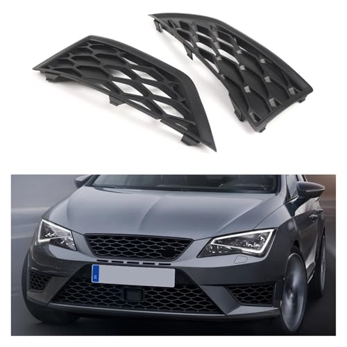 Rejilla de parachoques delantero inferior derecho compatible con SEAT Leon 5F de 2012-2017 2