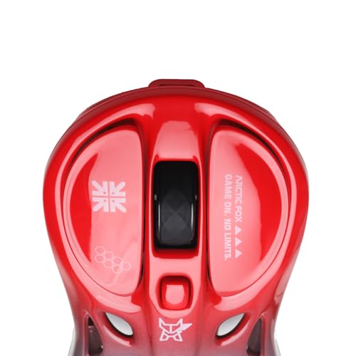 Image of Arctic Fox Alien-X Gaming Wireless Mouse, Tri-Mode (2.4G /Bluetooth /Wired), 4800 DPI, 1000Hz Ergonomic Hollow RGB Rechargeable Type-C for Mac /Laptop /iPad /Office (Red)