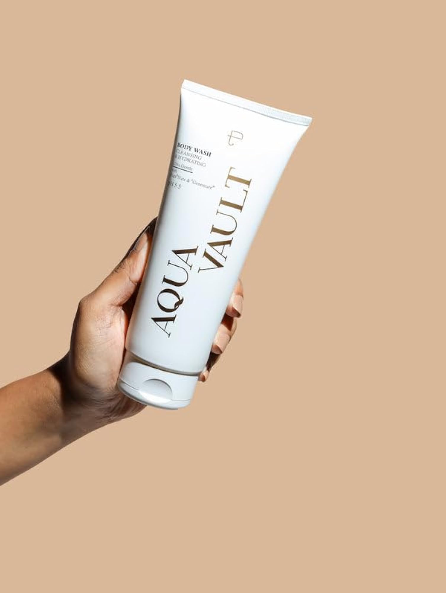Aquavault Gentle Body Wash, Vanilla Fragrance