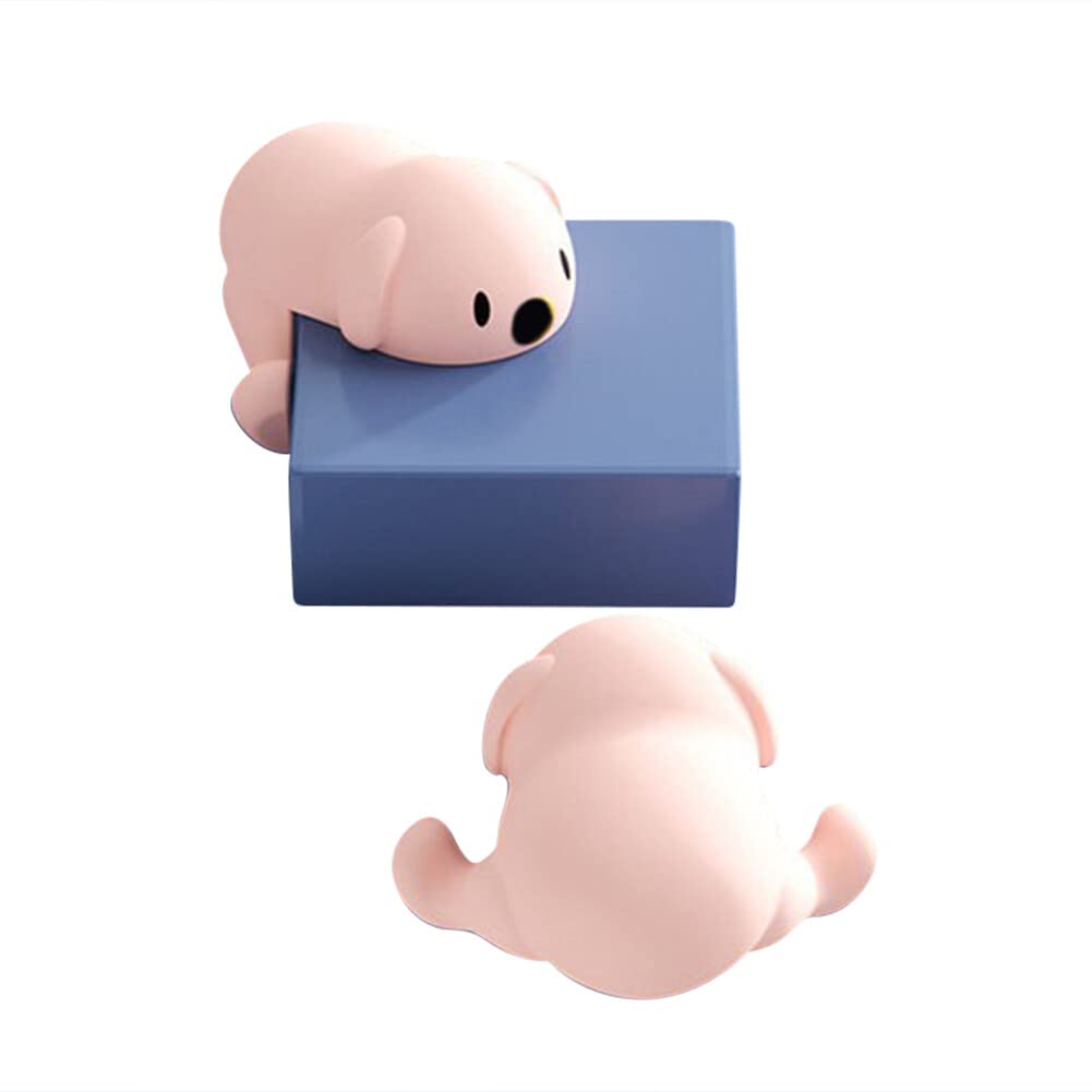 Uposao 8pcs Children Silicone Corner Protector, Cute Animal Silicone Table Corner Edge Protector Furniture Against Sharp Corners Children Furniture Bumpers Cabinets Pad Corner