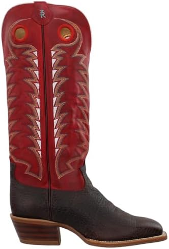 Tony Lama Men's Dusky Bonham 3R Buckaroo Western Boot Square Toe Dark Brown 12 EE US | Image 2