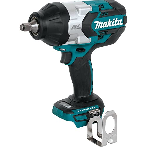 Makita XWT08Z 18V LXT® Lithium-Ion Brushless Cordless High-Torque 1/2″ Sq. Drive Impact Wrench, Tool Only