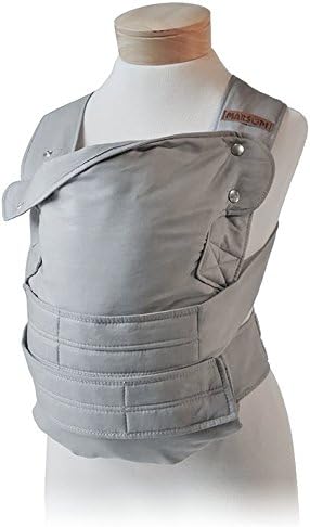 Marsupi Compact and Soft, Front and Side Baby Carrier - Slate Grey