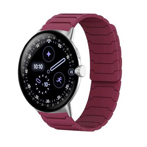 AnnTec For Google Pixel Watch 5 / 4 45mm / Google Pixel Watch 3 45mm �o���h �����x���g �R���p�`�u�� �O�[�O���s�N�Z�� �E�H�b�` 5 / 4 / 3 45 mm �����o���h �ւ��x���g 