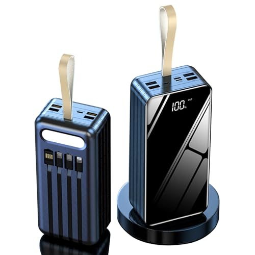 Chargeur portable power bank 100 000 mAh pour voyage et randonnée camping prolongé