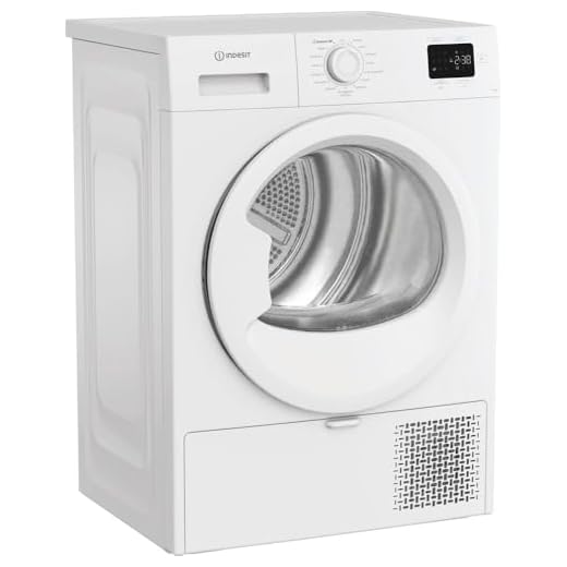 Indesit C YD 83D WW IT – Asciugatrice 8 Kg A Pompa di Calore, Libera Installazione, Classe D, Filtro 2 In 1, Ciclo Veloce, Cotone Eco, Refresh. 84,6 x 59,8 x 54,5 cm