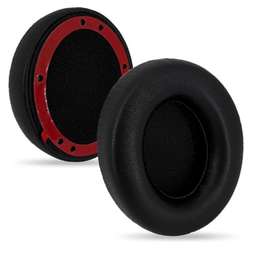 Cache-oreilles en peau de mouton véritable et éponge douce pour casque audio