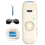 Haarlosy IPL Laser Hair Removal Device for Women and Men At Home Use with 22J, Lazer Hair Remover with 5.2cm² Fast Coverage and Dual Flash, 9 Levels for Upper Lip Bikini Line Leg and All Body, Khaki