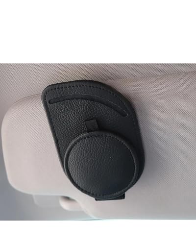 Range-lunettes de soleil voiture beige multifonction chic