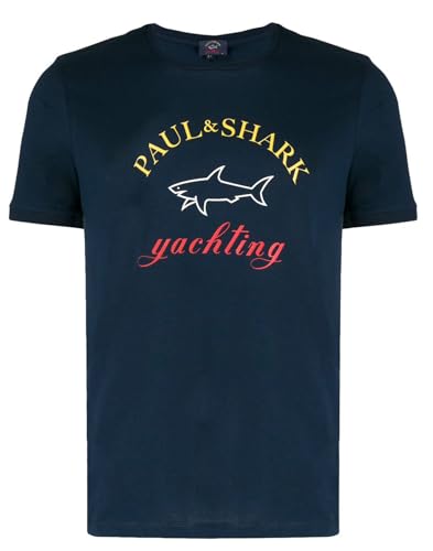 PAUL & SHARK Organic Cotton T-Shirt COP1006 Navy