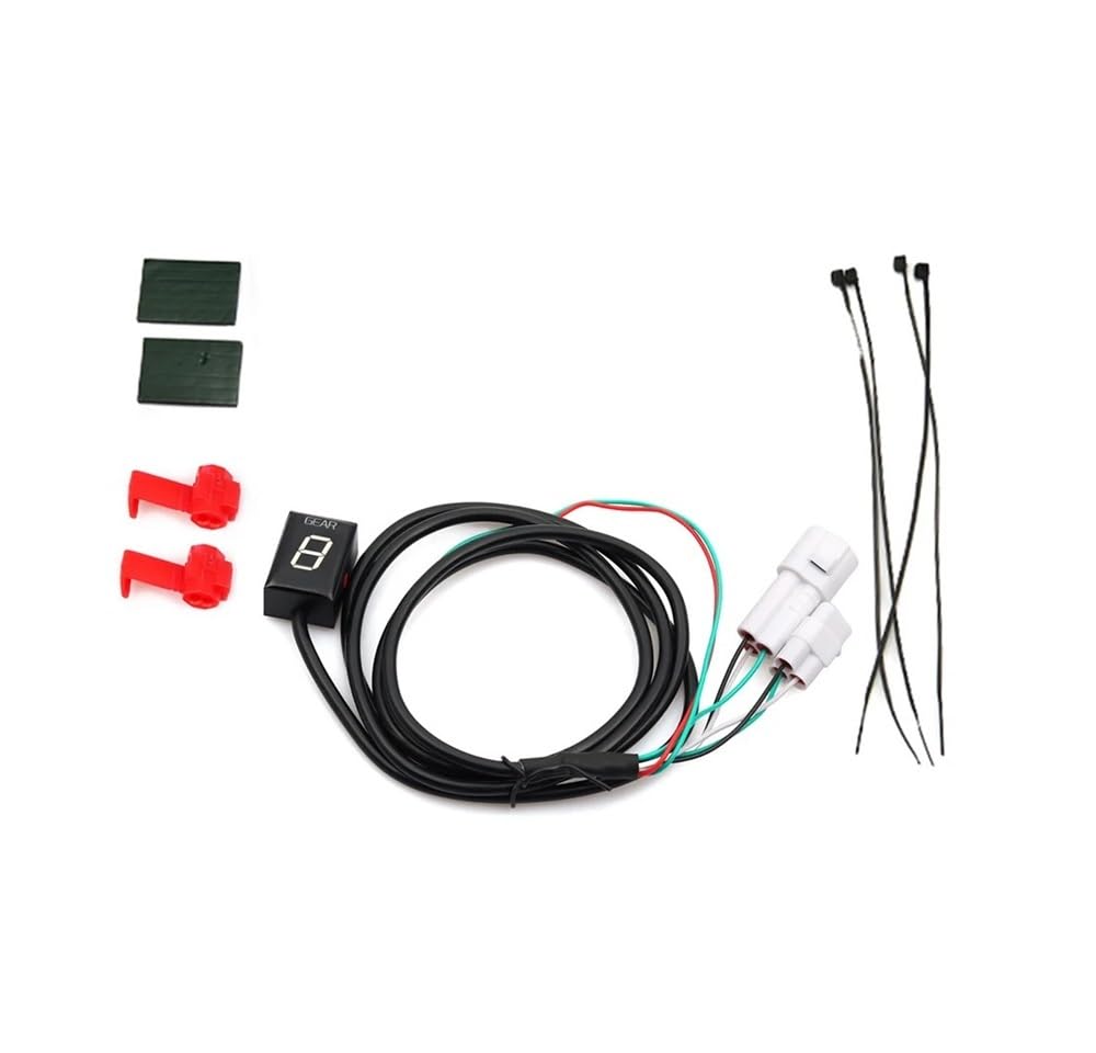 Pantalla Engranaje indicador Digital Indicador De Marchas De Velocidad De Instalación, para Yam&aha YZF R1 R6 FZ8 Mt03 MT-01 Fzs1000 para Fazer XJR400 FZ400 Xv1900a Ys250 Xv1600A Xj6