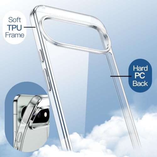 Image of JETech Case for Google Pixel 11 Pro, Anti-Yellowing, Clear