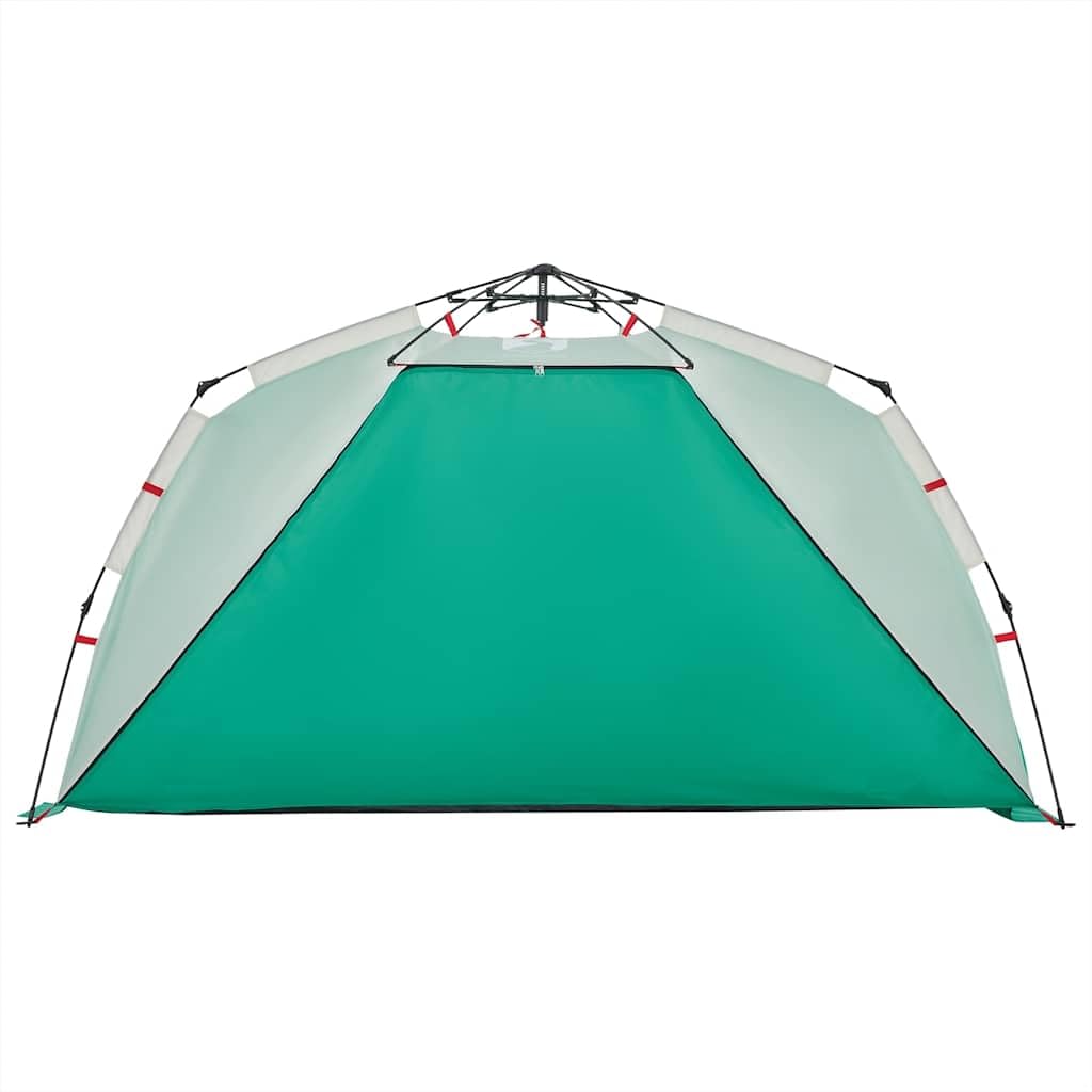 Tenda Da Spiaggia 2 Persone Verde Mare Rilascio Rapido