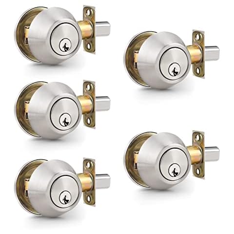 Probrico Single Cylinder Deadbolt Lock Set Cover