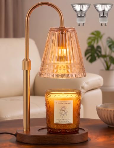 Candle Warmer Lamp with Timer Dimmer, Ideal Gift for Women & Mom, Smokeless Wax Melter for Scented Candles & Tarts, Dimmable Aromatherapy Home Decor, Ideal Gift for Women & Mom - image 1