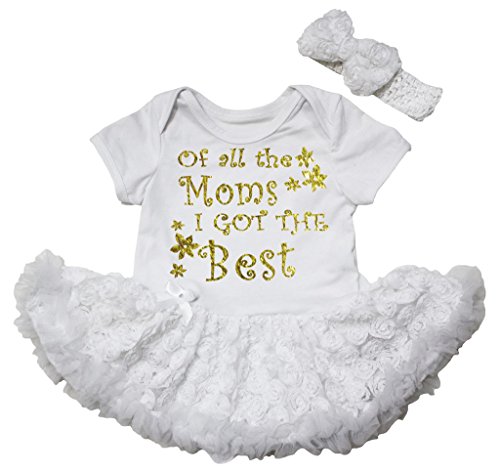 Body bébé fille blanc idéal pour les nuits douces et les journées de jeux