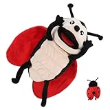 Jouets pour enfants : excellents pour la motricité, la coordination œil-main, les compétences de communication et renforcement en soi, drôle de marionnette à main en forme de coccinelle