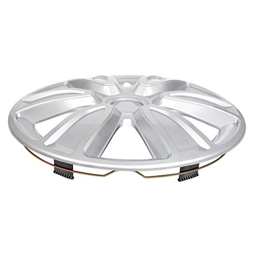 Eccpp 4Pc Set 15 Inch Silver Hubcap Wheel Cover Oem Replacement Full Lug Skin Durable - Modern & Stylish Auto Tire Replacement Exterior Cap - Snap On Hubcap - For 09-18 Toyota Camry Corolla #TOP3