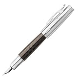  Füllhalter E-Motion B Edelharz Parkett braun