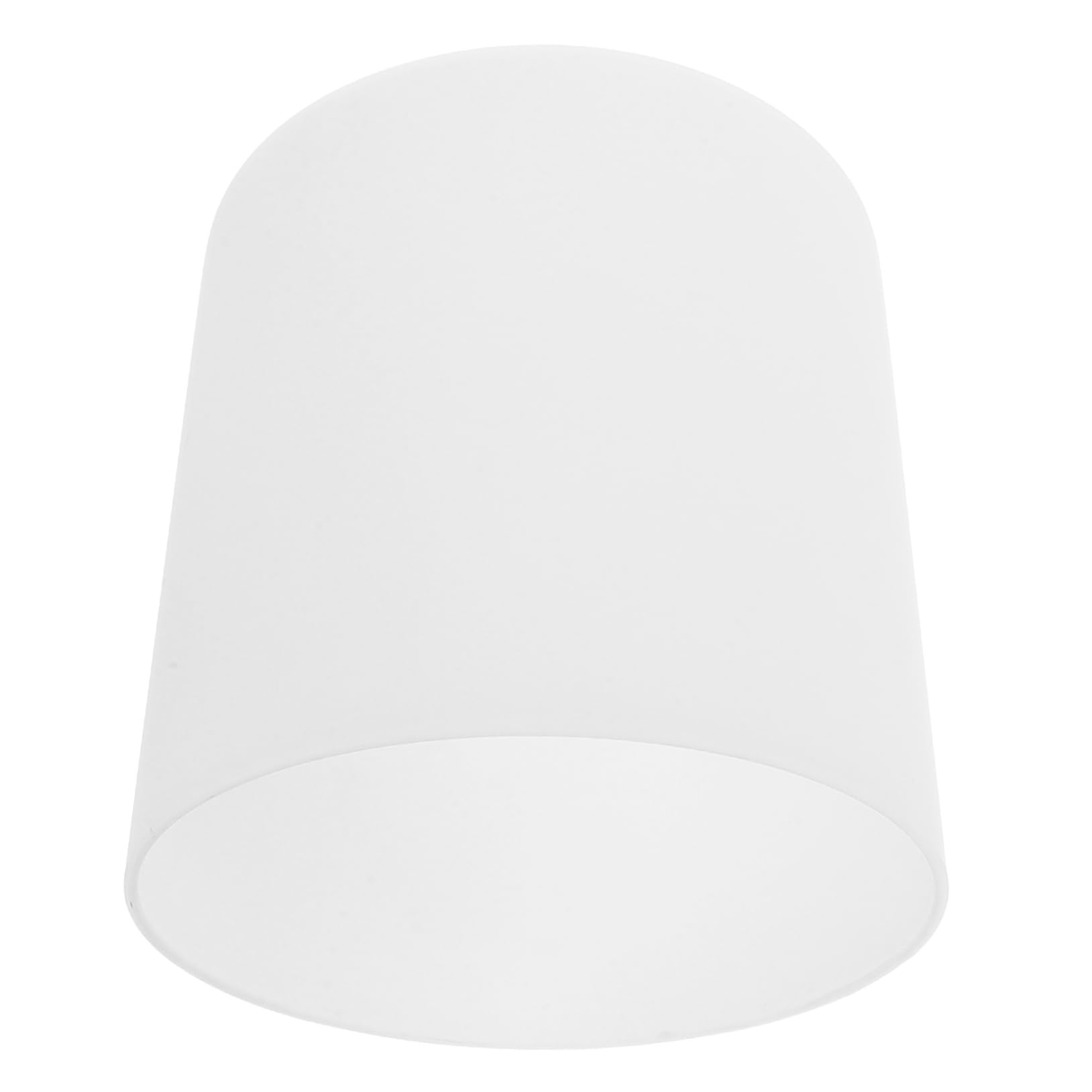 jojofuny Frosted White Glass Cylinder Lamp Shade E27 Frosted Milk Glass Replacement for Pendant Table Floor Lamps Diameter 150mm Height 150mm for Home and Office