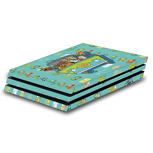 Skin Vinyle PS4 Pro Scooby-Doo Licence Officielle Couverture Graphique Ajustée