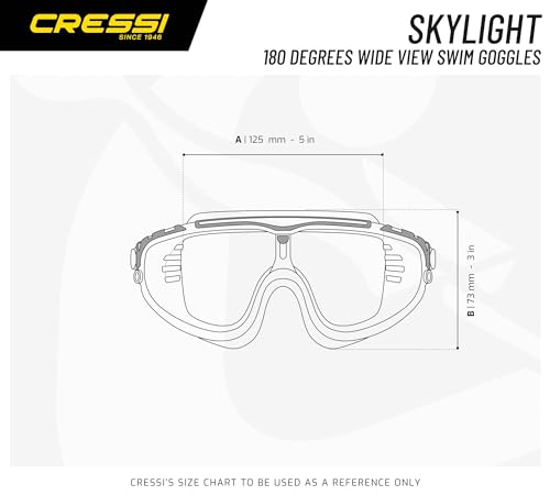 Image of Cressi Skylight, Swim Goggles Adult - Cressi: Italian Quality Swimming Gear Since 1946