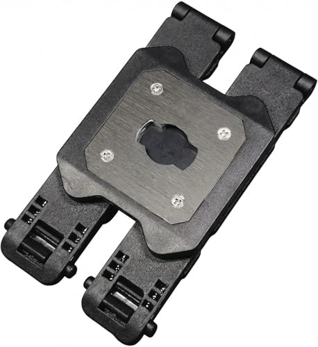 MOLLE Body Camera Mount for Axon Body 2/3/4 Heavy Duty Adapter for Tactical Vest Duty Uniform and Webbing Gear (Double)