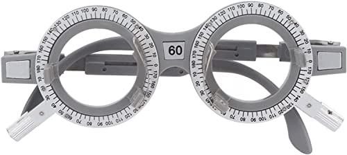 Juego de lentes de prueba ópticas, montura de lentes de prueba ópticas, montura de lentes de prueba ópticas, montura de lentes de prueba para optometría ocular, montura de aleación, lentes de prueba