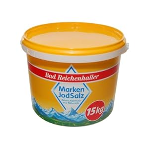 Bad Reichenhaller Marken Jodsalz 15kg Eimer