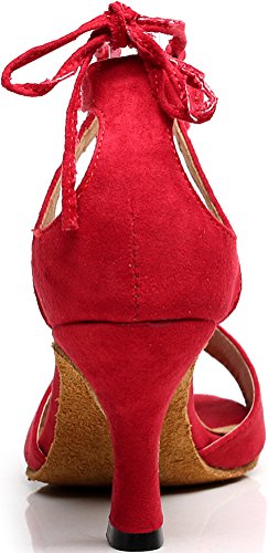 Chaussures de danse latine tango rouges pour libérer votre passion - 2
