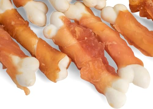 Petface The Dog Deli Chicken Wrapped Calcium Bones, 100g (Pack of 5) - Image 3