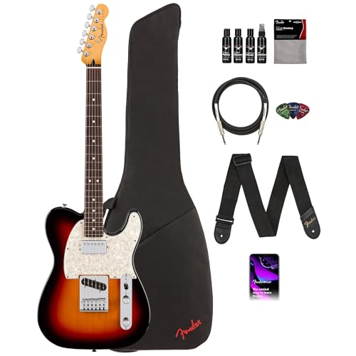 Fender Player II Modified Telecaster SH - 3�g�[���T���o�[�X�g�o���h���A�M�O�o�b�O�A�X�g���b�v�A�P�[�u���A�s�b�N3�p�b�N�A�M�^�[�N���[�j���O�L�b�g�t��