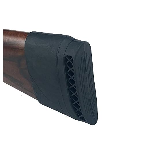 OAREA Hunting Rifle Rubber Recoil Pad Slip-On Butt Stock Shotgun Shooting Extension Shotgun Gun Butt Protector