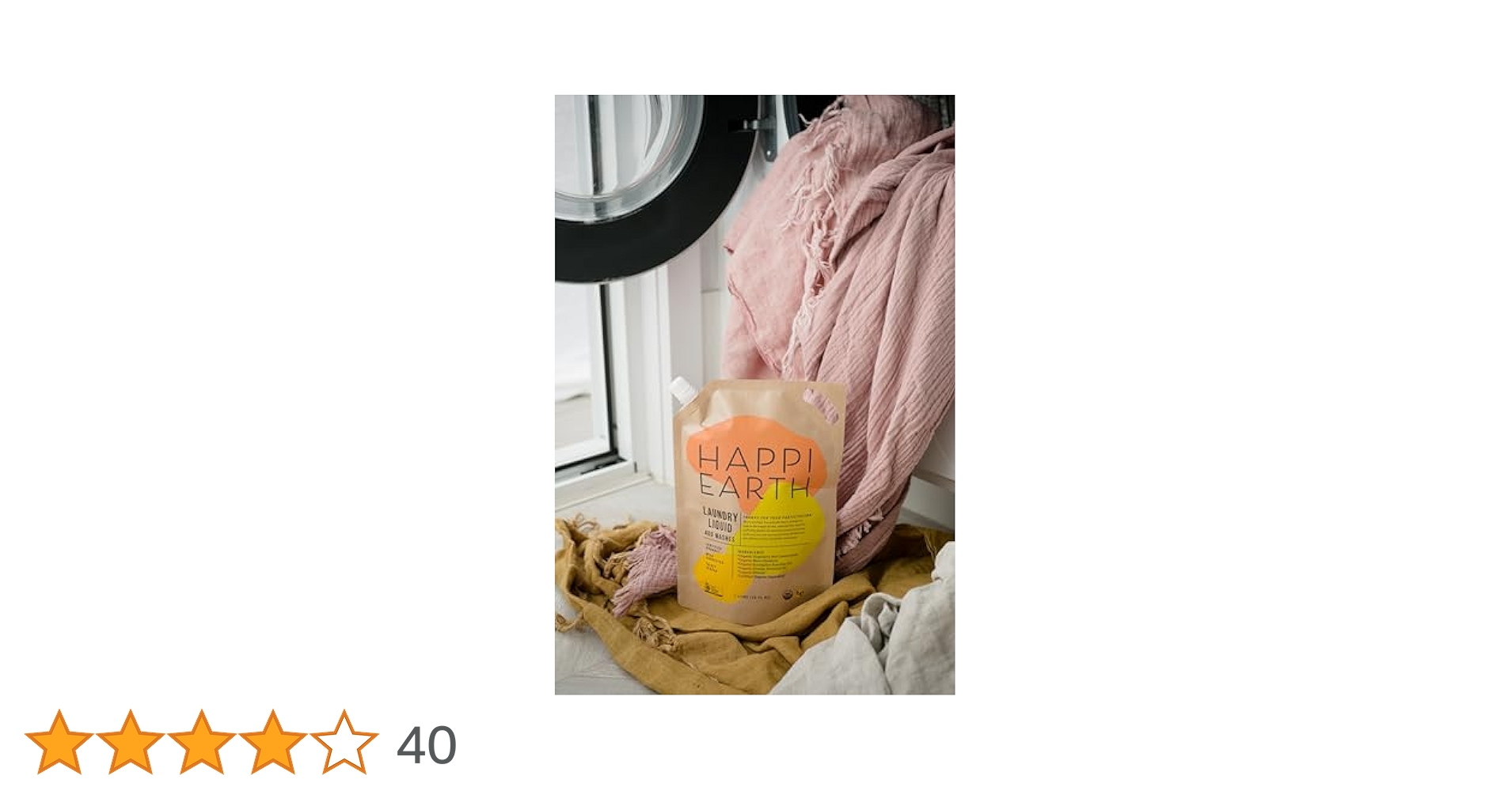 Happi Earth Laundry Liquid 1L 400回洗濯可能 Happi Earth Laundry Liquid 1L 400回洗濯可能 Amazon | Happi