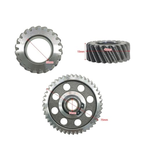 Árbol de levas de competición CG175 aumenta el rendimiento del motor 4