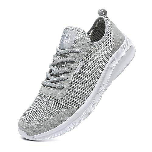Generic Fashion Summer Men Breathable Mesh Lightweight Comfortable Casual Shoes Mens Suede Classic Sneaker, 84