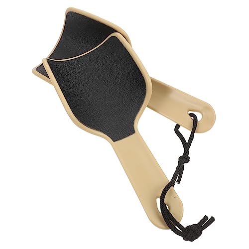 Beatifufu 2 Piezas Tabla Para Frotar Los Pies Lima Exfoliante De Pies De Mano Varita De Pedicura Suave Para Pies Archivo De Piel Muerta Del Pie Removedor De Piel Muerta De Pies Escarchado