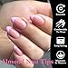 AddFavor Short Almond Gel Nail Tips, 240pcs Acrylic Nail Tips Almond Full Cover Clear Press on Nails False Tips for Nail Extension, 12 Sizes Short Fake Nails