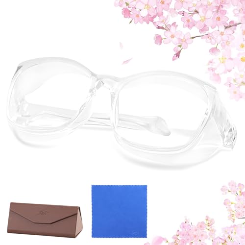 F.ZH 花粉症 メガネ 花粉症 花粉用メガネ レディース メンズ 花粉症対策 曇らない ブルーライトカット 花粉メガネ 飛沫防止メガネ 花粉用 花粉症予防メガネ 花粉防止メガネ 花粉症メガネ おしゃれ 眼鏡 保護 防塵 紫外線