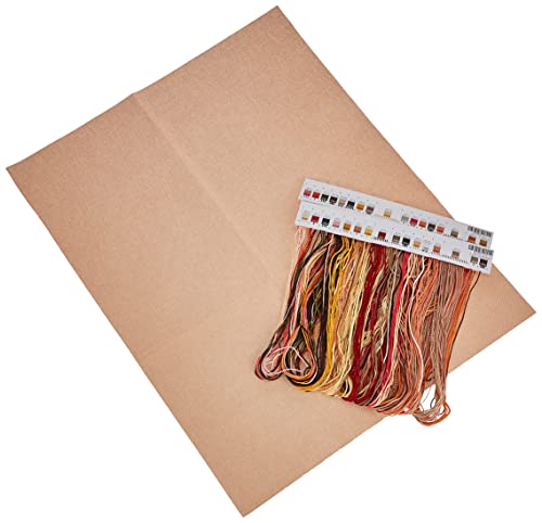 Gold Collection Woman With Bouquet Counted Cross