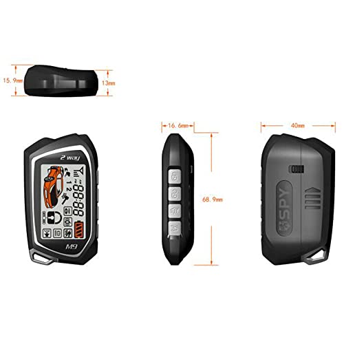 Mulcort LIN4577308552678QJ Car Remote Starter System Pke Keyless Entry Bt Remote Engine Starter Central Lock Kit Vibration Alarm Support App Control thumb #1