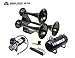 Wolo 887-860 Three Trumpet Train Horn with Heavy-Duty On-Board Air System, Black