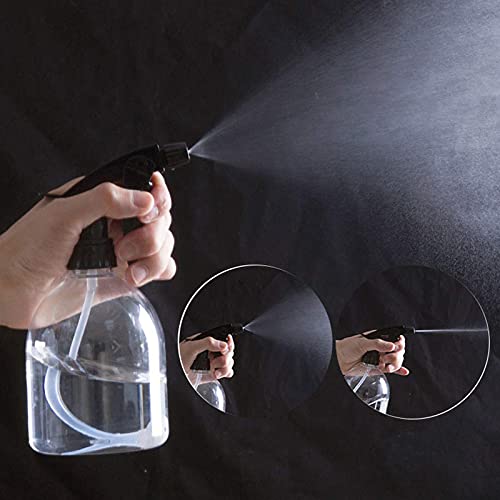 Bekith 12 Pack 8 Oz Empty Plastic Spray Bottle with Black Trigger Sprayers - Adjustable Head Sprayer from Fine to Stream - Refillable Sprayer for Water, Kitchen, Bath, Beauty, Hair, and Cleaning2