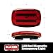 Blazer International 195C6350 LED Magnetic Emergency Safety Light – Red, Battery Powered, Dual Flash Modes, High-Visibility Warning Beacon for Roadside, Construction, and Farm Use Automotive Accesory