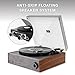Victrola Eastwood LP – Bluetooth Record Player – 3-Speed Turntable, Audio Technica AT-3600L MM Cartridge, Vinyl Stream Bluetooth Output, Anti-Skip Floating Speaker System, RCA & 3.5mm Output (Walnut)