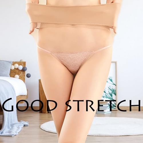 Image of Sheer Tights for Women 0 Denier Seamless Pantyhose Stockings for Women