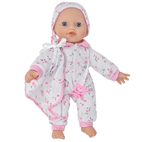 Muñeca bebé de cuerpo suave de 12 pulgadas en caja de regalo miniatura 4
