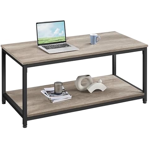 Table Basse Yaheetech Design Industriel Cover
