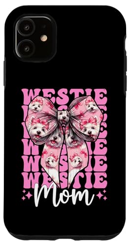 Westie Mom �E�G�X�g�n�C�����h�e���A �� ��̓� �R�P�b�g �X�}�z�P�[�X iPhone 11 �p