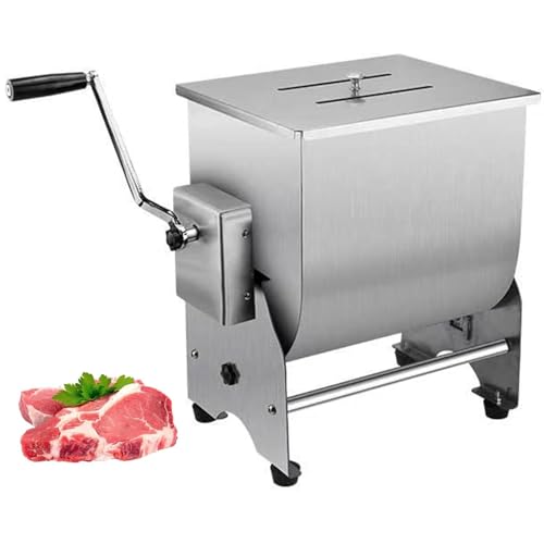 Molinillo manual de carne, diseño giratorio de acero inoxidable para un procesamiento eficiente de carne de pollo